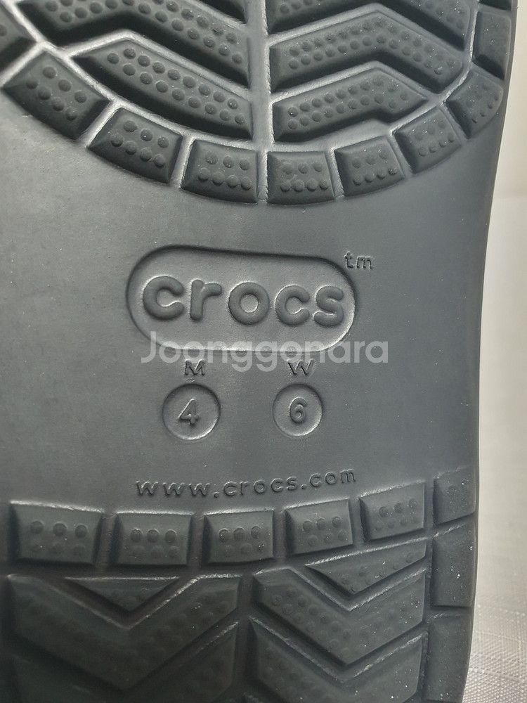 택포가 230mm 크록스 샌들 바야밴드 클로그 블랙--8