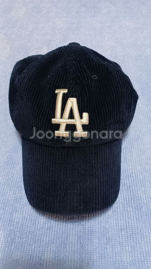 MLB LA 코듀로이 볼캡 Free--0