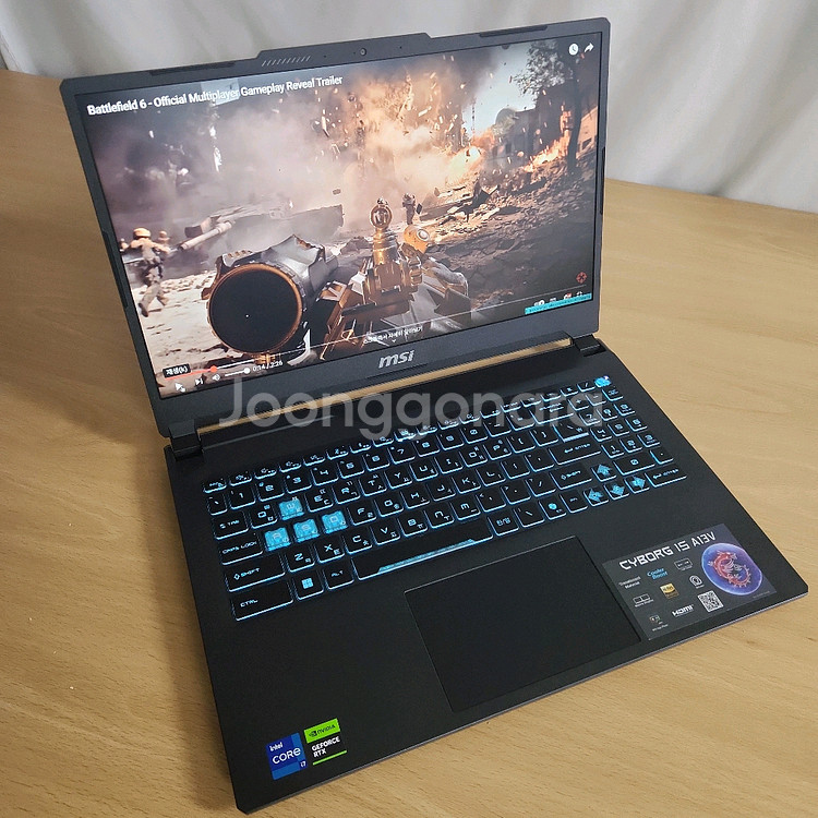 2025년식 MSI 게이밍노트북 32G 1TB 4060--2