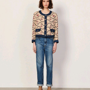 (새상품) 산드로 마린 자켓 베이지 34사이즈