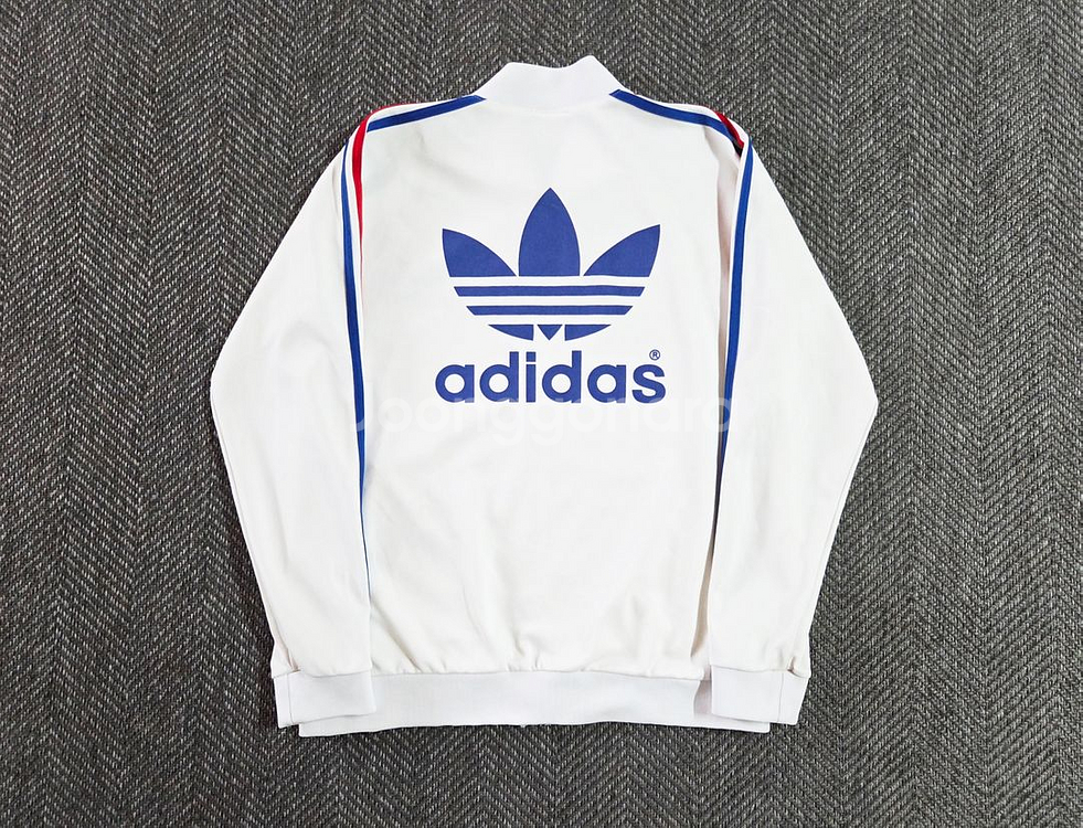 [유일매물] 아디다스 00s 화이트 백로고 트랙탑 져지--1