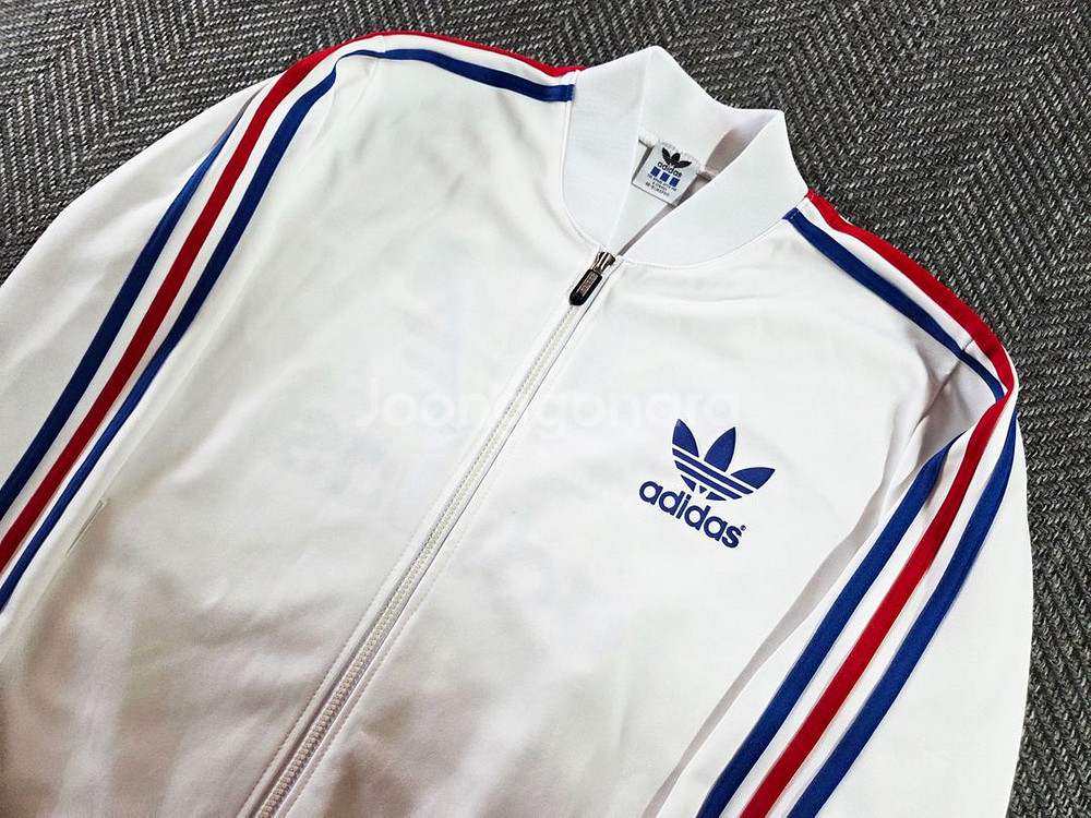 [유일매물] 아디다스 00s 화이트 백로고 트랙탑 져지--2