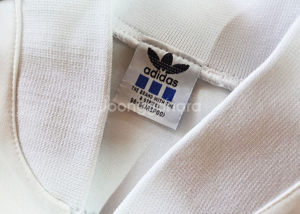 [유일매물] 아디다스 00s 화이트 백로고 트랙탑 져지--3
