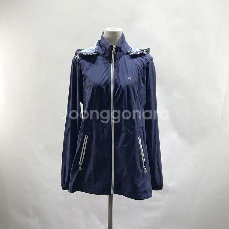 김영주골프 여성바람막이자켓 네이비 최상 100 영구제--0