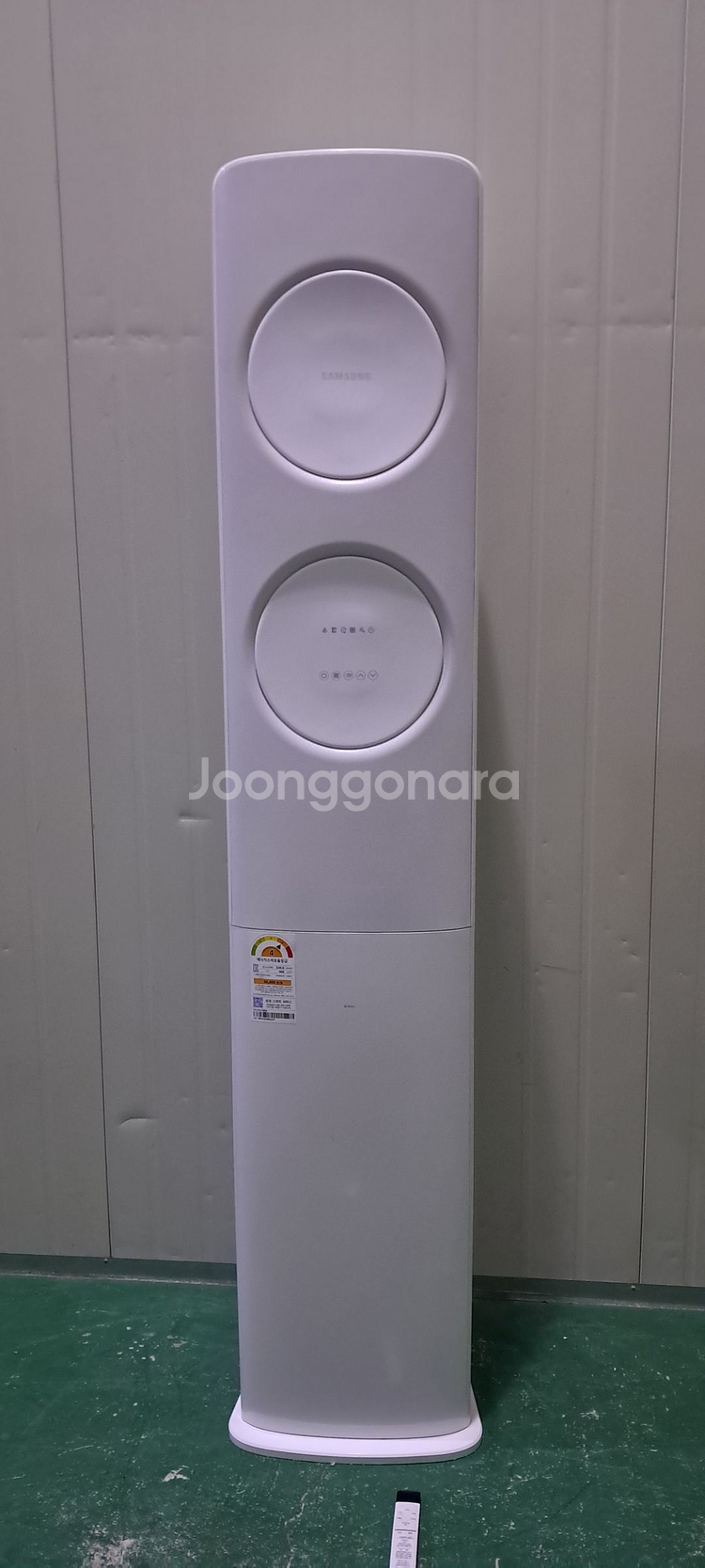 3376 삼성 17평 무풍스탠드에어컨(화이트+인버터)--0