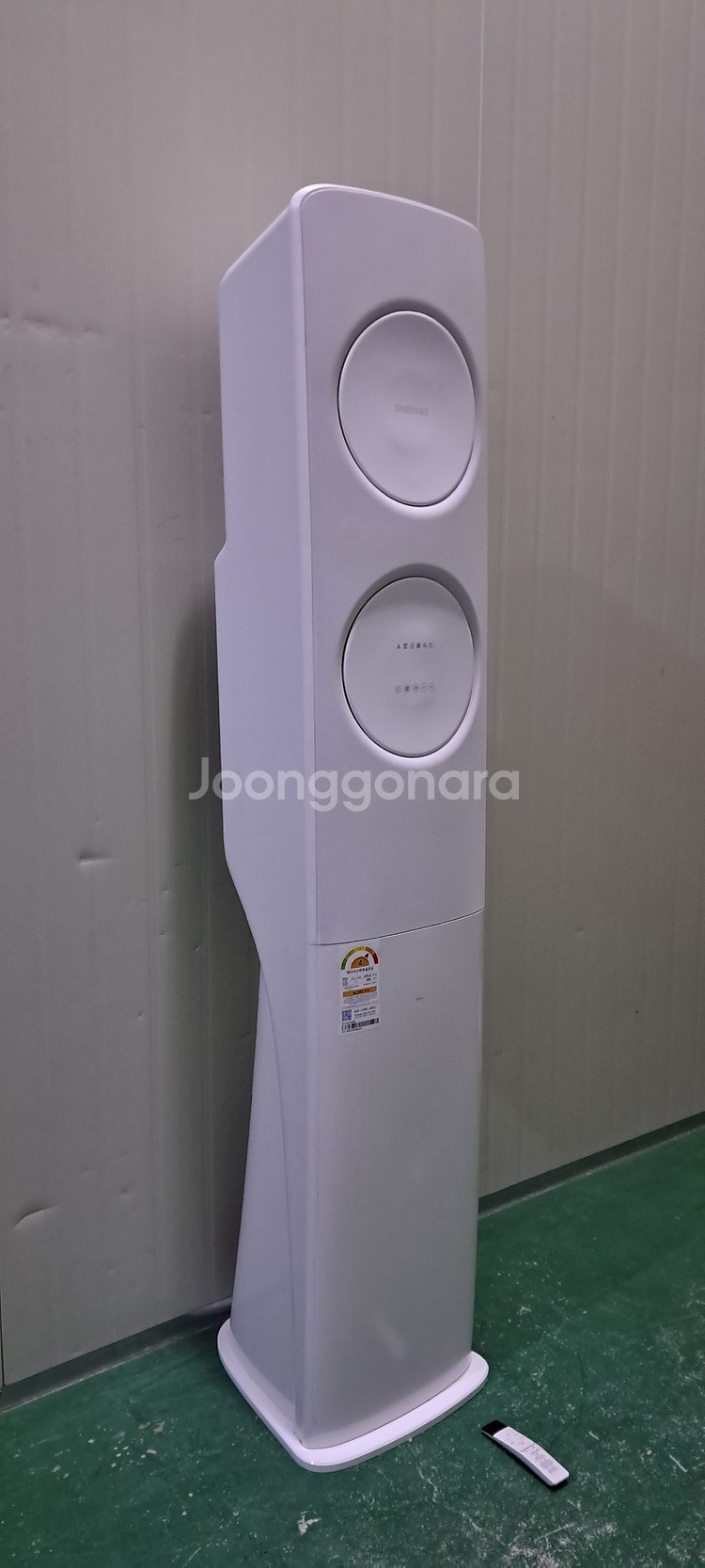 3376 삼성 17평 무풍스탠드에어컨(화이트+인버터)--1