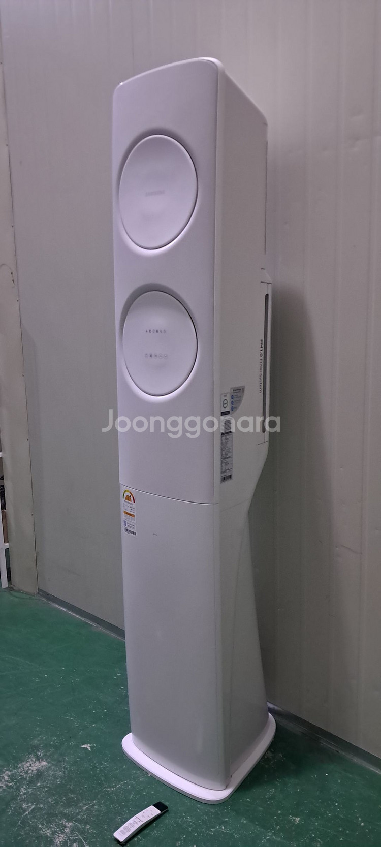 3376 삼성 17평 무풍스탠드에어컨(화이트+인버터)--2