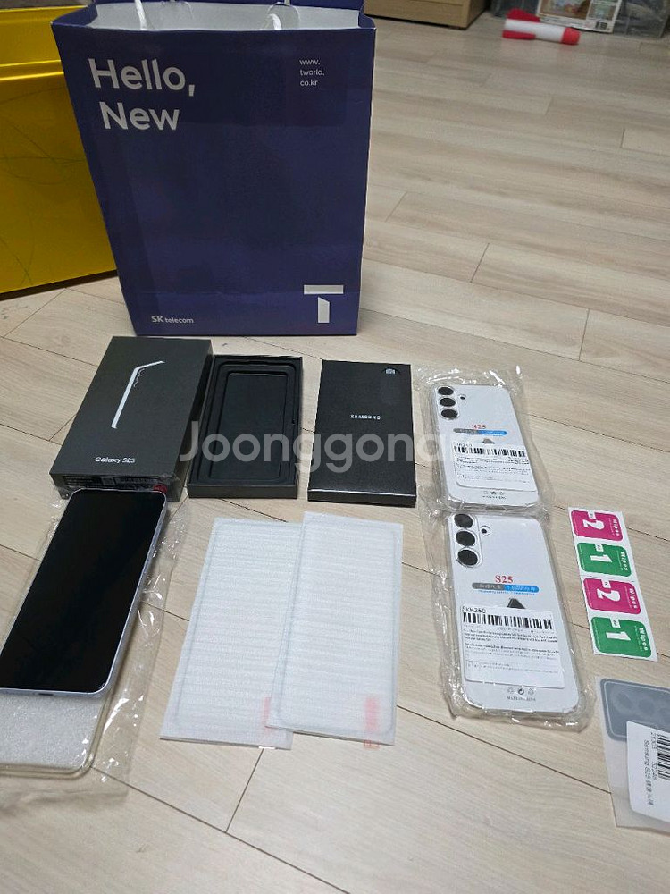 갤럭시 S25 512GB 아이스블루 SS급 풀세트--0
