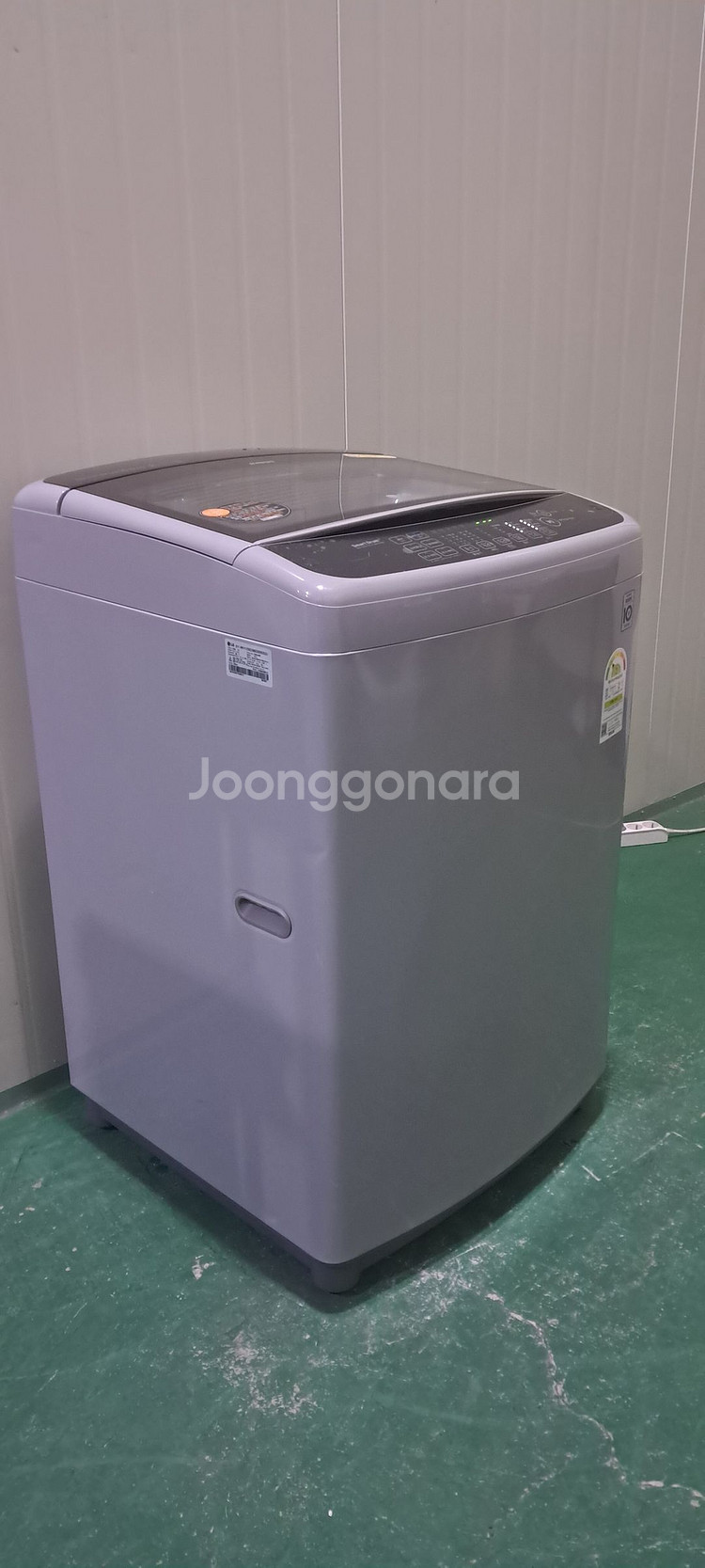2616 엘지 16KG 통돌이세탁기(메탈실버+블랙라벨)--1