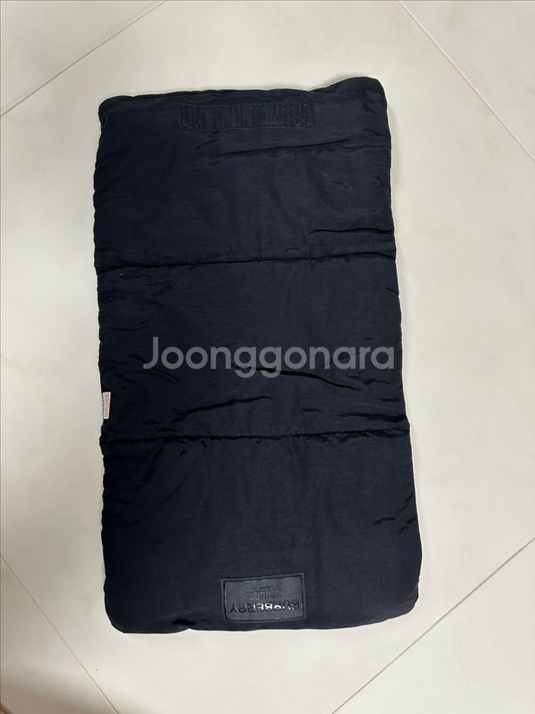 버버리 체크 퀼팅 베이비 체인징 매트 백 기저귀 가방--9