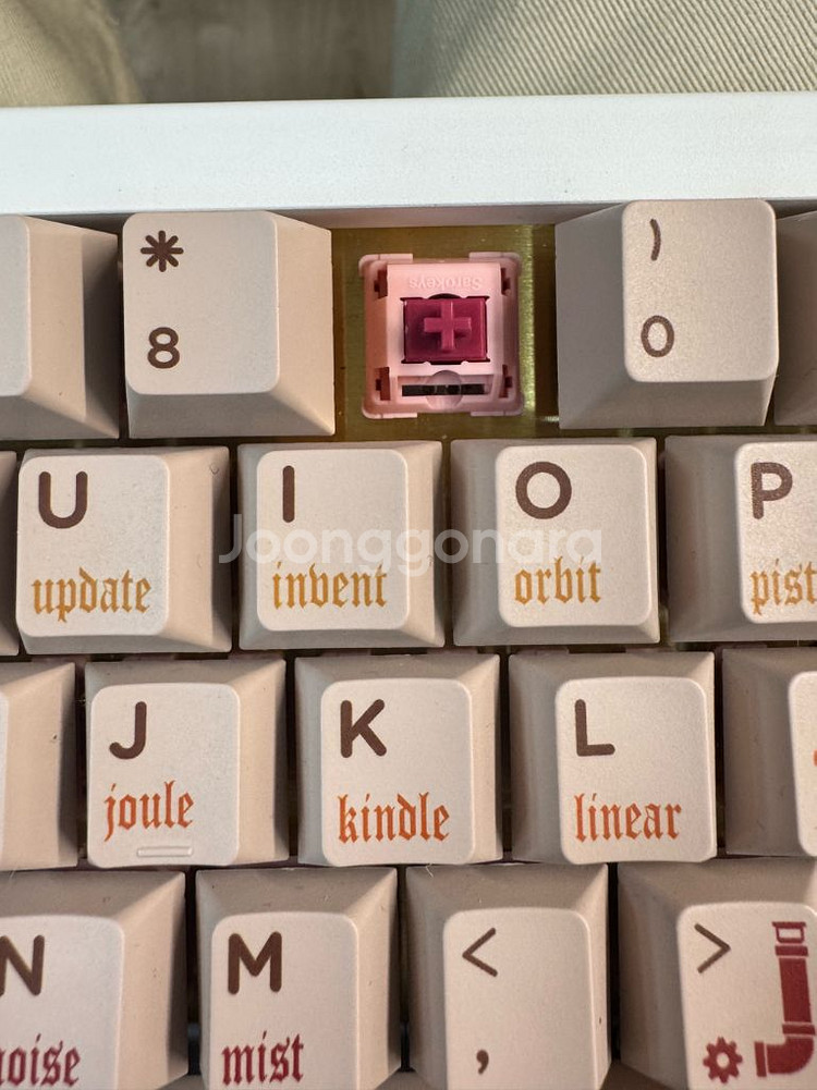 TX65 V2 화이트 커스텀 키보드 일괄 판매--8