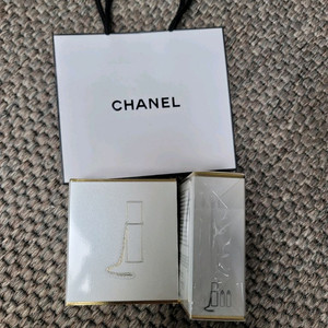 샤넬 코코 향수 키링 세트 화이트 3x7ml 새상품