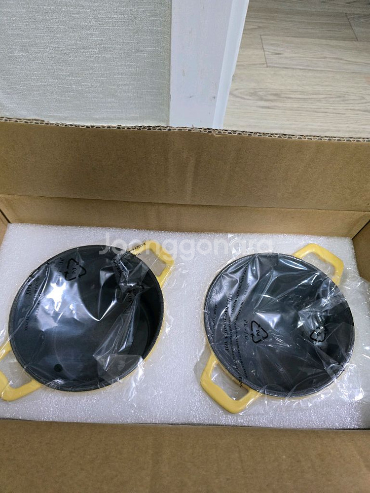 정품 새상품 로얄슈미츠 철주물냄비 2종세트14cm--3