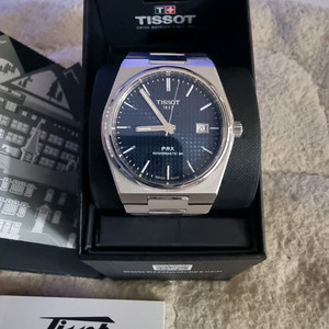 티쏘prx 파워매틱80(풀박)40mm 청판