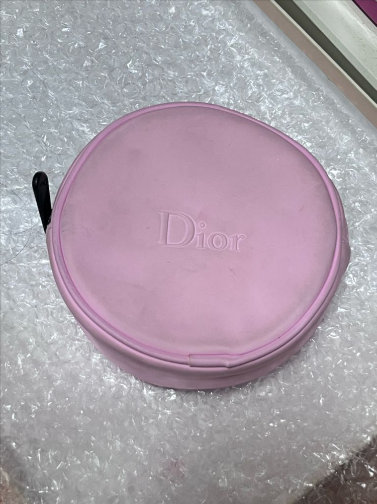 디올 뷰티 파우치 핑크--1