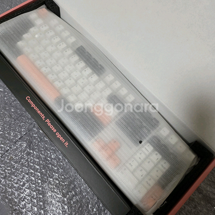 앱코 AK108 유무선 기계식 키보드--2