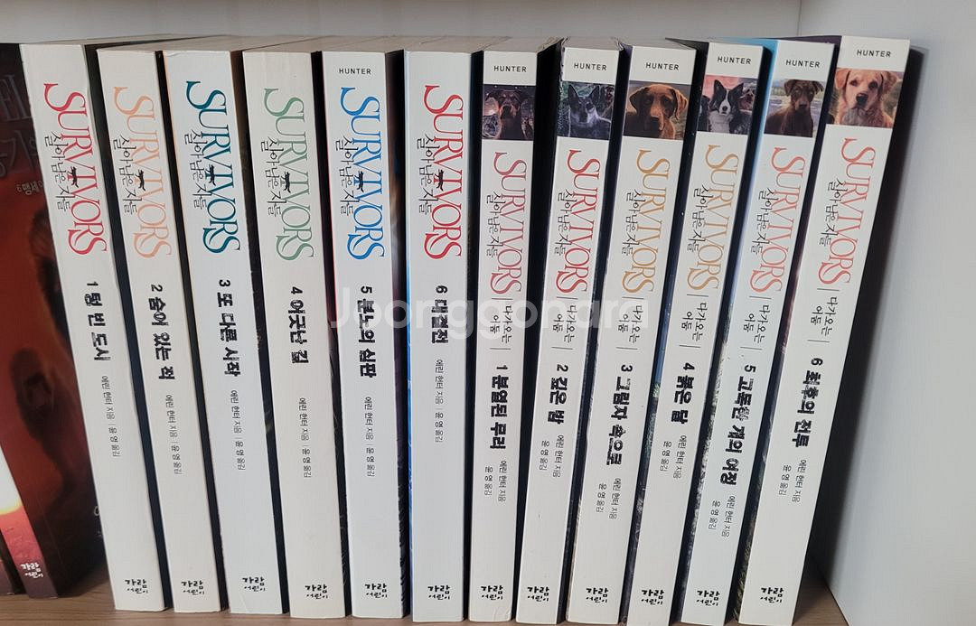 살아남은자들 1,2부 12권--0