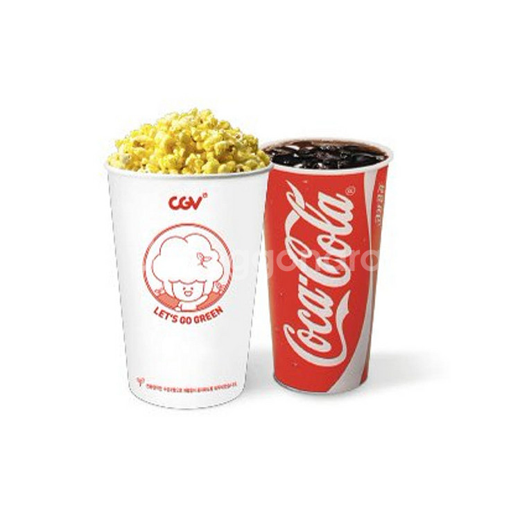 CGV 스몰 콤보 기프티콘(팝콘M+음료M)--0