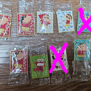 짱구 액자컬렉션 금속 굿즈