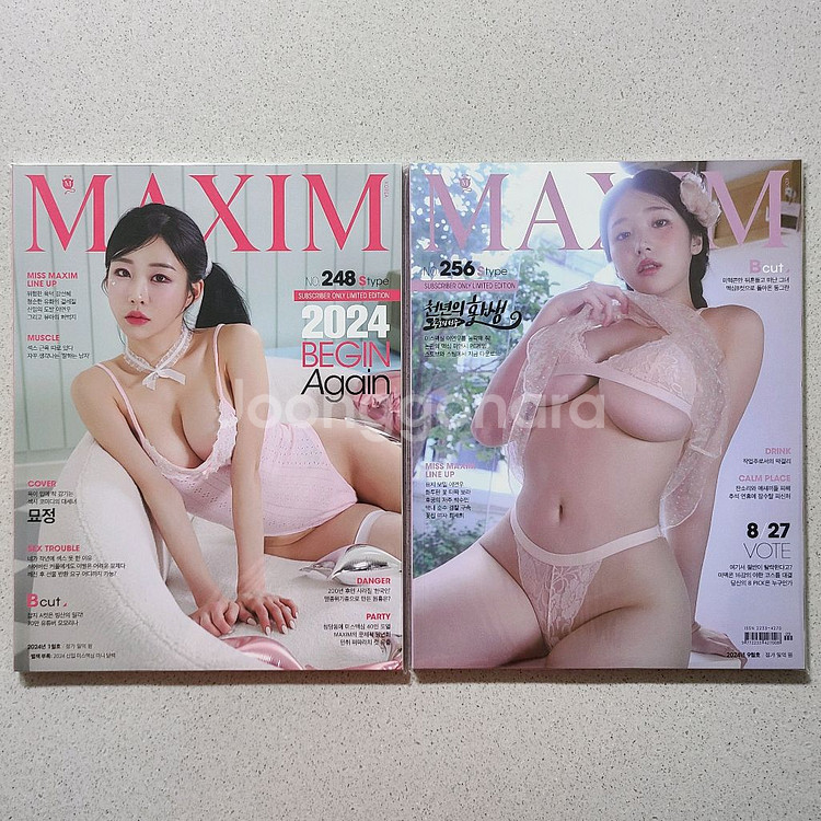 맥심 MAXIM 잡지 S타입--2