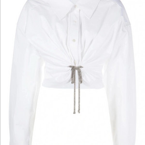 알렉산더왕 크리스탈 타이 셔츠