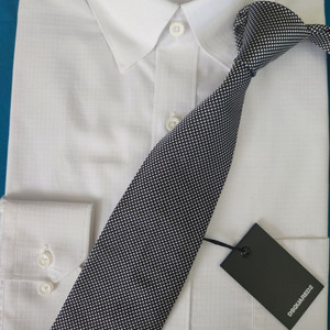 디스퀘어드2 인터우븐 실크 넥타이 다크네이비 S17TI