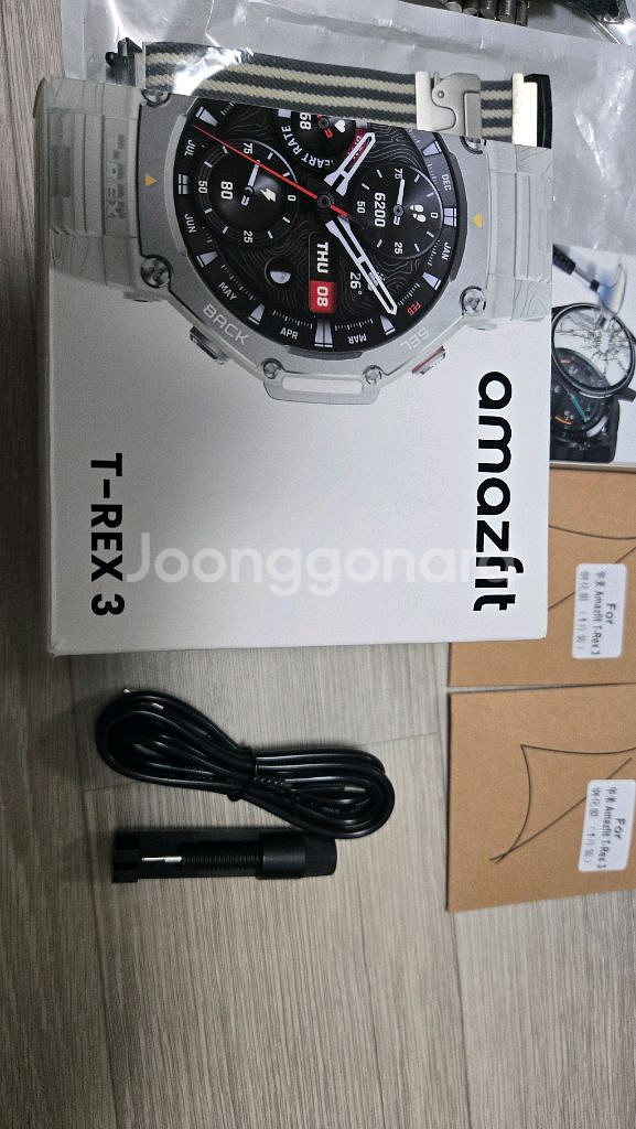 Amazfit T-Rex 3 스마트워치 풀박스 추가구성--3