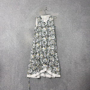 VOICE OF VOI 클래식 패턴 민소매 벨티드 55