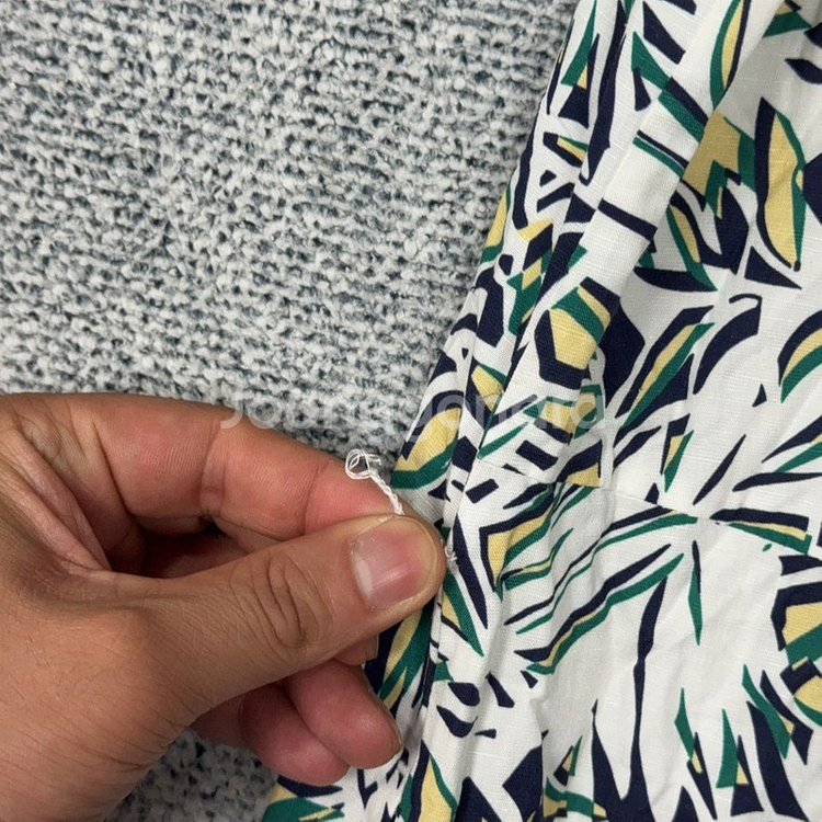 VOICE OF VOI 클래식 패턴 민소매 벨티드 55--4