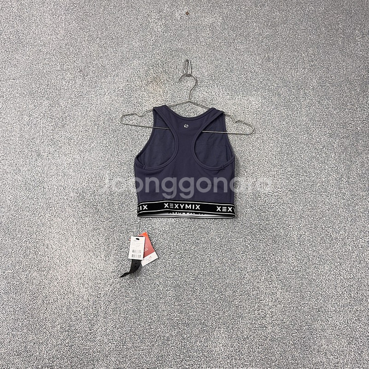 [새상품]젝시믹스 네이비 운동 기능성 브라탑 나시 S--1