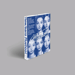 뉴진스 단체 블루북 새상품+포카 개봉