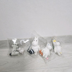 미개봉 무민피규어 4종 set