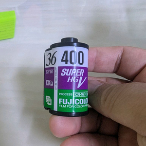 후지 super HG V 400 필름 (작례 첨부)