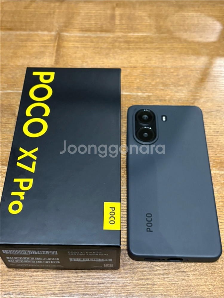 POCO X7 Pro 256gb 블랙 자급제--0