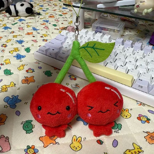 일본 빈티지 고전 체리 키링