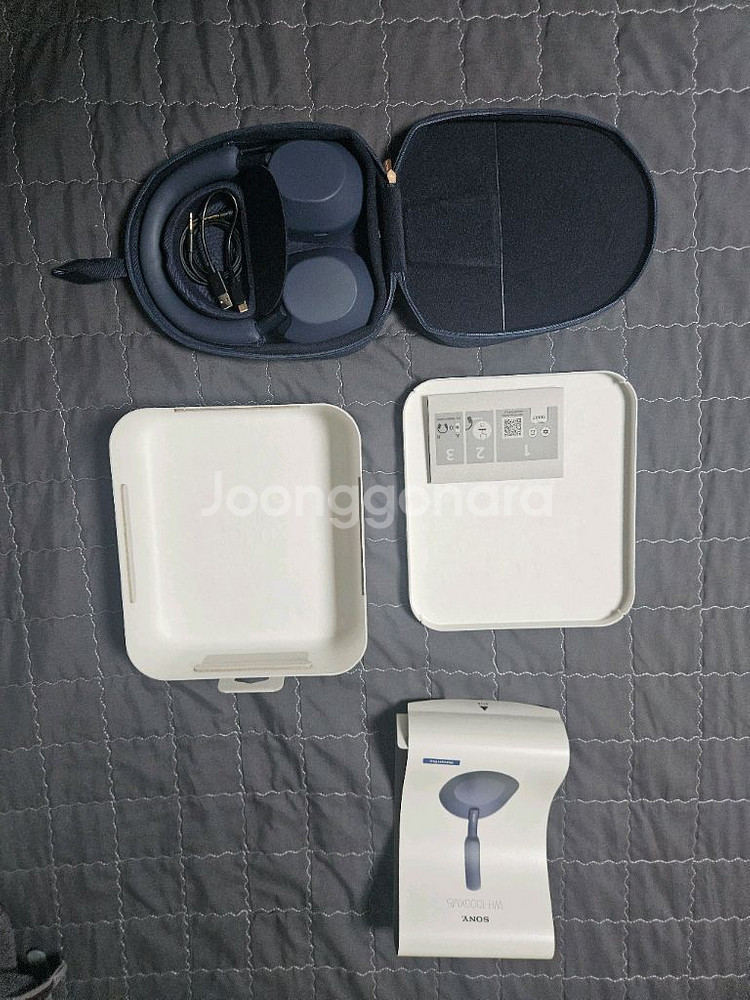 소니 WH-1000XM5 블루--0