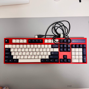 레오폴드 FC900R 레드 에디션 기계식 키보드 무소음