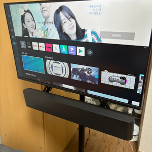 삼성 스마트모니터 M5 32인치 + 사운드바