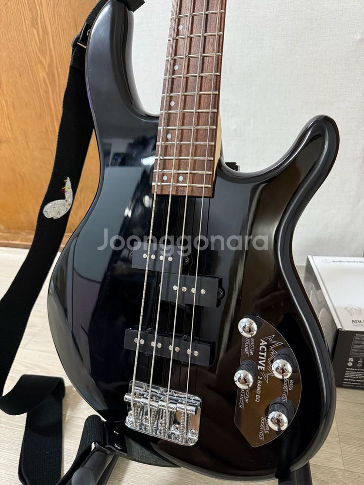 Cort Action Plus 블랙 베이스 기타 풀세트--0