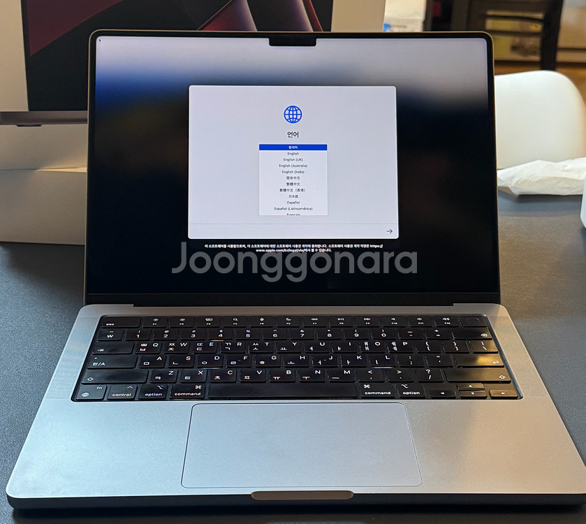 맥북프로M1 14 / 32GB/1TB--0