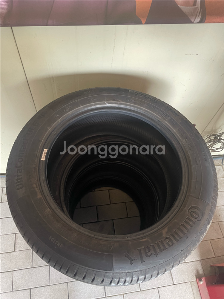 중고 타이어 4개 판매합니다--1