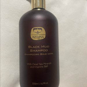 케드마 블랙 머드 샴푸 500ml 새상품