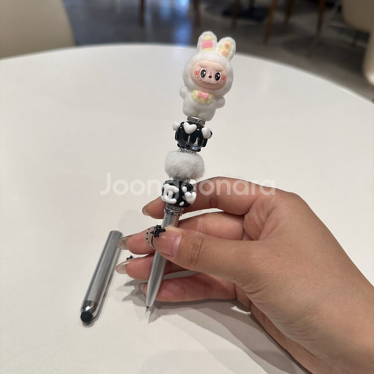 팝마트 라부부 휴대폰 스마트터치 펜슬&볼펜 2중기능!--9