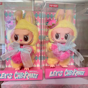 팝마트 라부부 체크메이트 행운의요정 봄에피는라부부