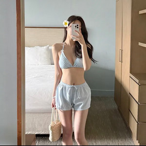 비키니 3피스 블루