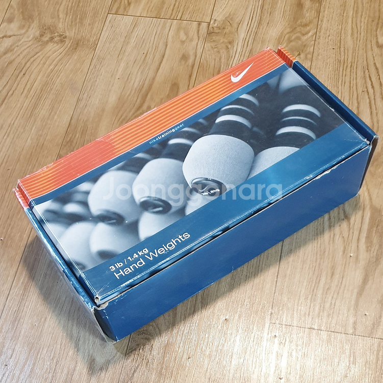 미사용 나이키 1.4kg 핸드 웨이트 네오프렌 덤벨 아--5
