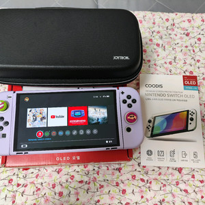 닌텐도 스위치 OLED 모델 화이트 팝니다.