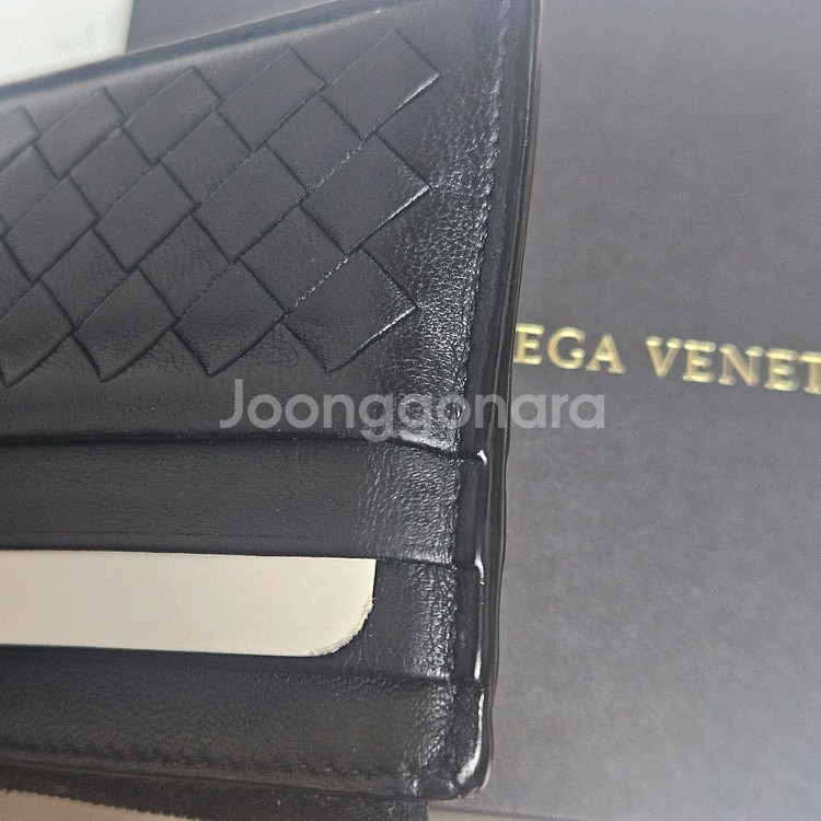 보테가베네타 카드지갑 작크. 정품 구성품 사진 참고 하--2