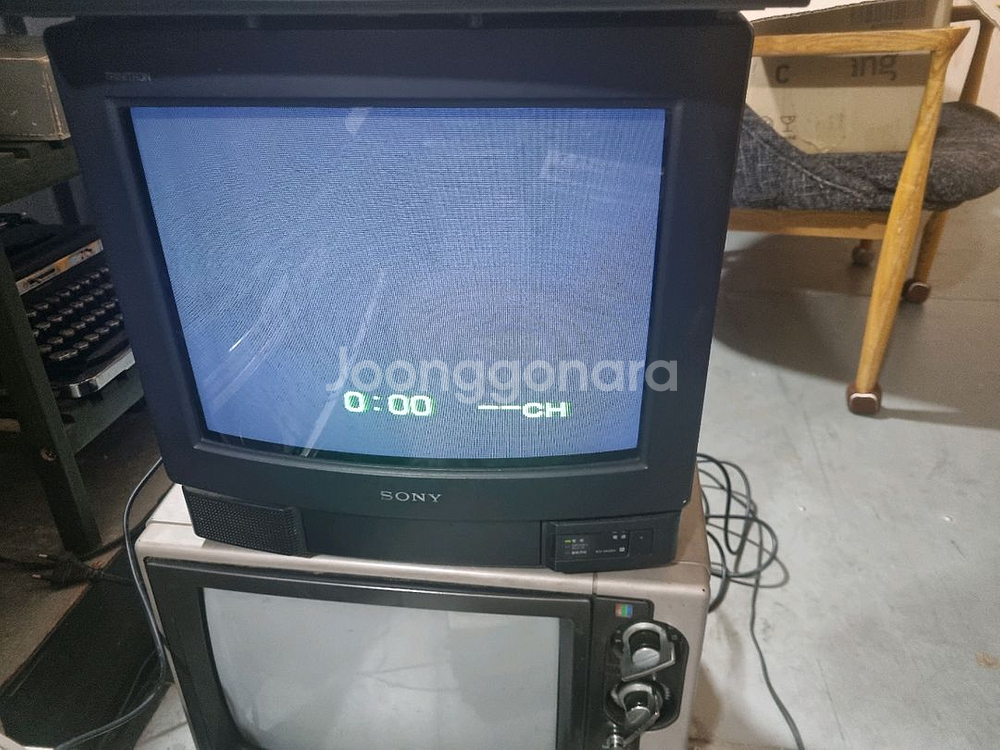 소니 트리니트론 컬러 TV--0