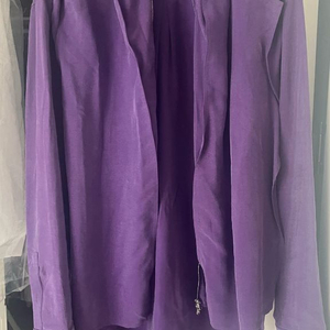 [L] y/project 와이프로젝트 팝업 셔츠 퍼플